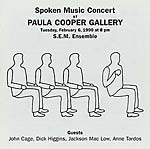 s.e.m. ensemble - spoken music concert at paula cooper gallery s.e.m. ensemble - spoken music concert at paula cooper gallery