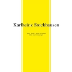 karlheinz stockhausen - studie I / studie II / gesang der jünglinge / zyklus für zwei schlagzeugern karlheinz stockhausen - studie I / studie II / gesang der jünglinge / zyklus für zwei schlagzeugern
