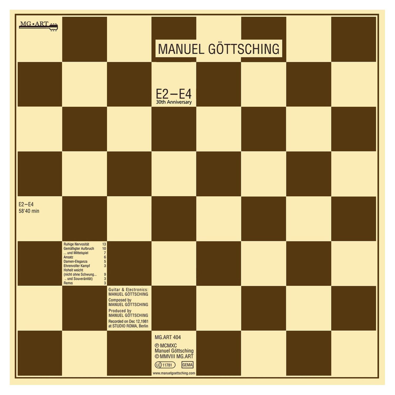 manuel göttsching - E2-E4 manuel göttsching - E2-E4
