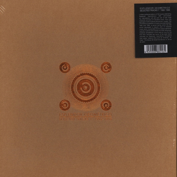esplendor geometrico - selected tracks 1: 1992-1998 esplendor geometrico - selected tracks 1: 1992-1998