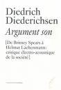 diedrich diederichsen - argument son diedrich diederichsen - argument son